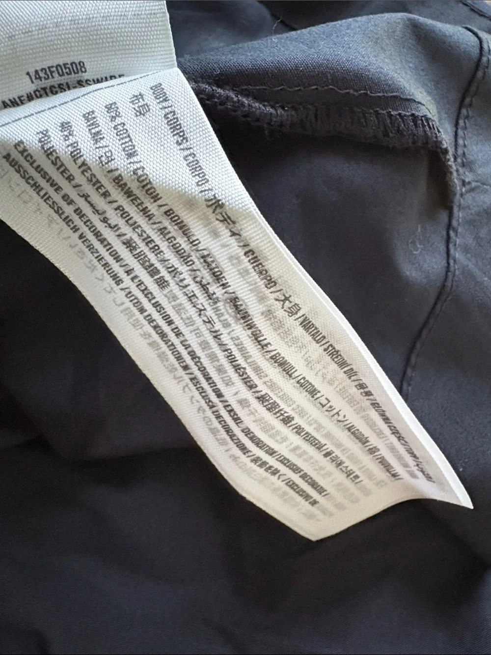 NWT Abercrombie & Fitch Tiered Poplin Mini Skirt in Black Size Medium